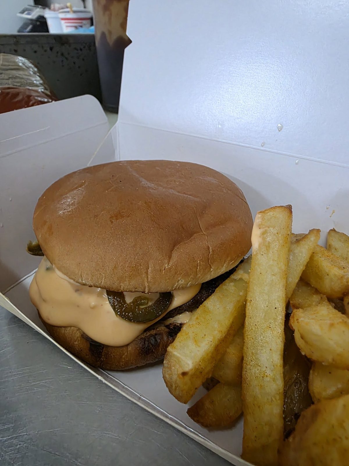 Loaded burger